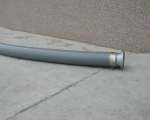 Standard Suction Hose c/w Coupling 15' Long